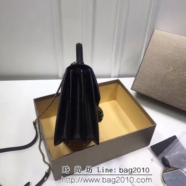 BVLGARI寶格麗 原單品質 專櫃新款 三層琺瑯蛇頭包 可手提肩背斜挎 B38329 FYD1220